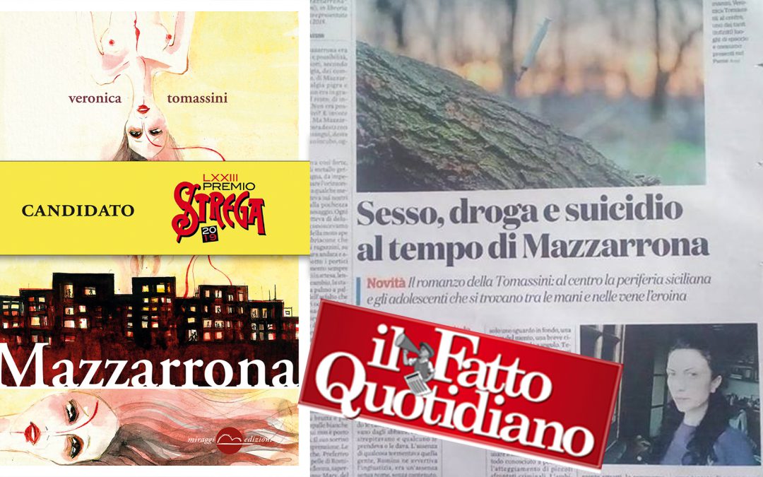 Il romanzo della Tomassini: al centro la periferia siciliana e gli adolescenti che si trovano tra le mani e nelle vene l’eroina – su Il Fatto Quotidiano