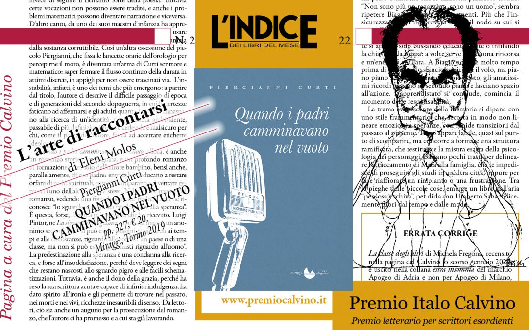 L’arte di raccontarsi in “Quando i padri camminavano nel vuoto” a cura di Eleni Molos su L’Indice Dei Libri