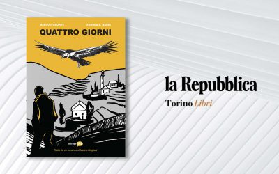 QUATTRO GIORNI – recensione di g.cr. su Repubblica (Torino Libri)