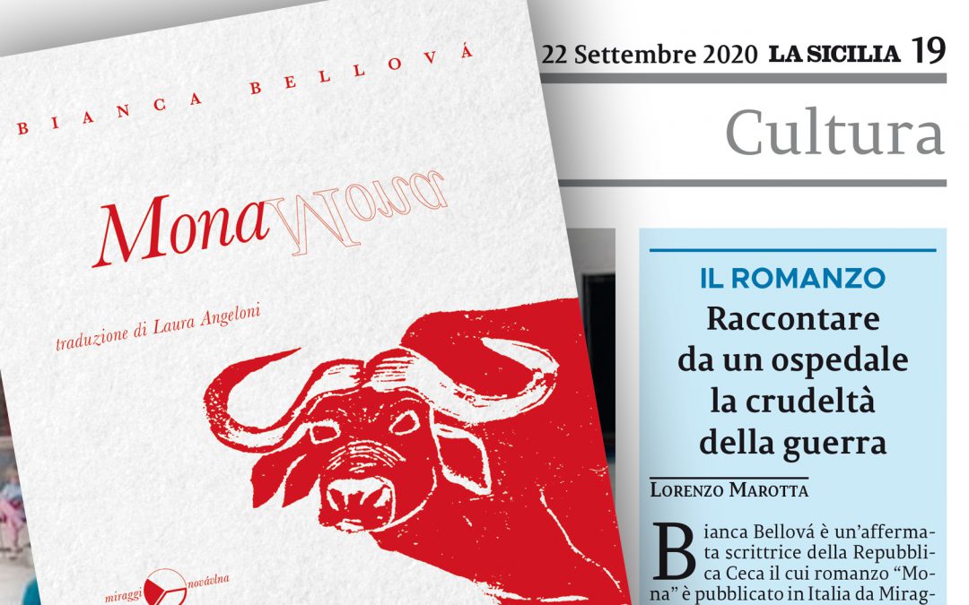 Raccontare da un ospedale la crudeltà della guerra – Recensione di Lorenzo Marotta su La Sicilia