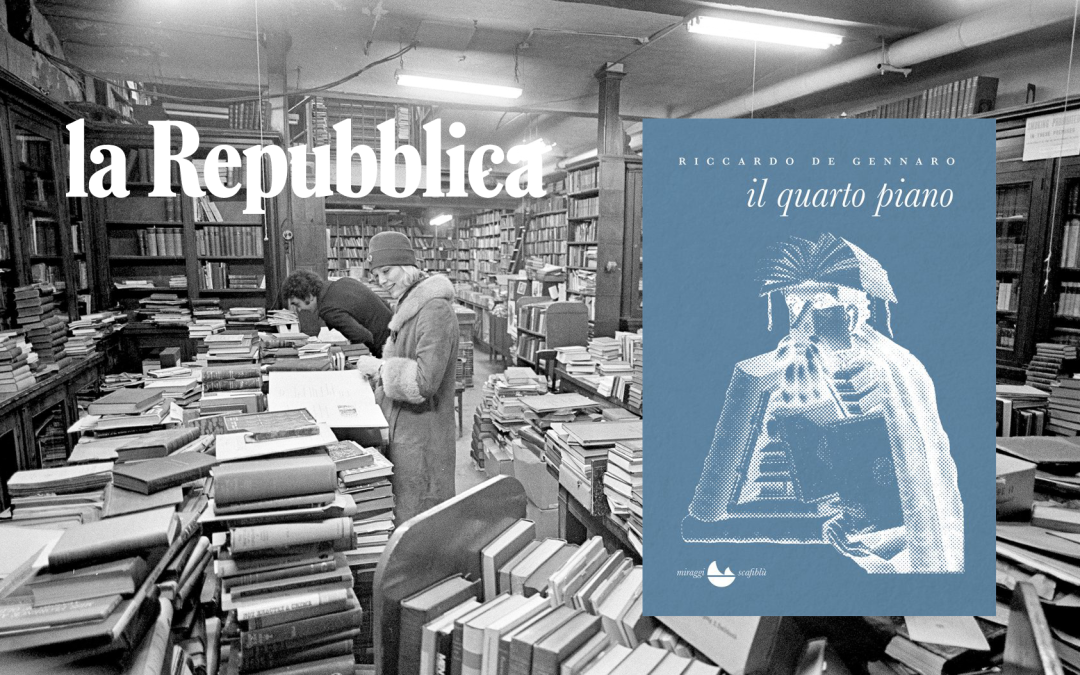 Segnalazione, «Il quarto piano» di Riccardo De Gennaro su «Repubblica»