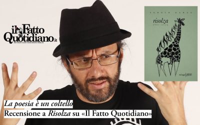 Sergio Garau: la poesia è un coltello. Recensione su «Il Fatto Quotidiano»
